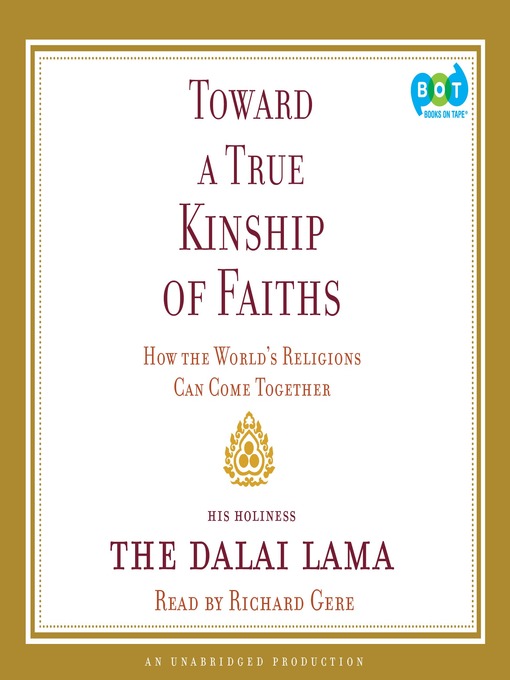 Title details for Toward a True Kinship of Faiths by Dalai Lama - Available